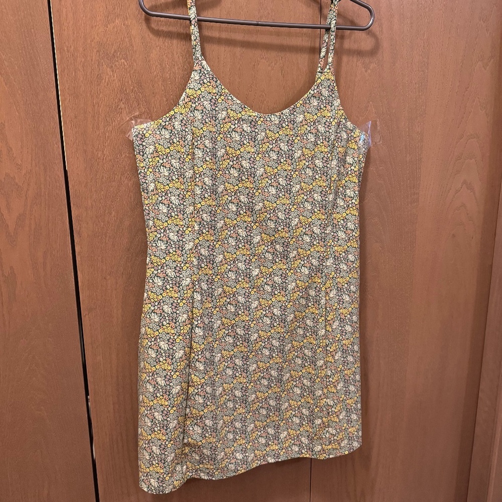 Toad&Co - Sunkissed Skort Dress - Sagebrush Clustered - NWOT - Size L